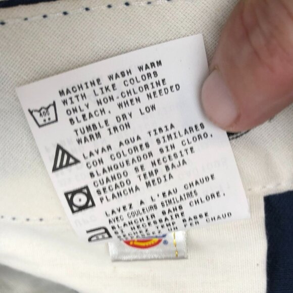 Dickies Men's 874 Work Pants Size 44x31 Navy Straight Classic Casual Relaxed - Picture 11 of 16